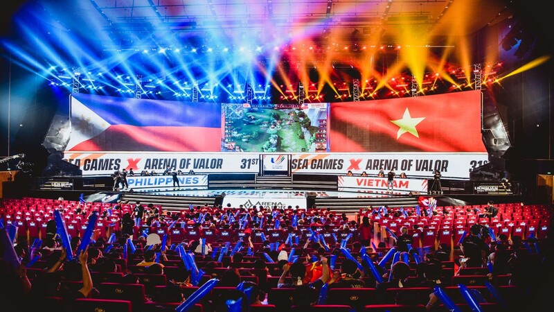 Màn thi đấu bộ môn Liên quân Mobile tại SEA Games 2021